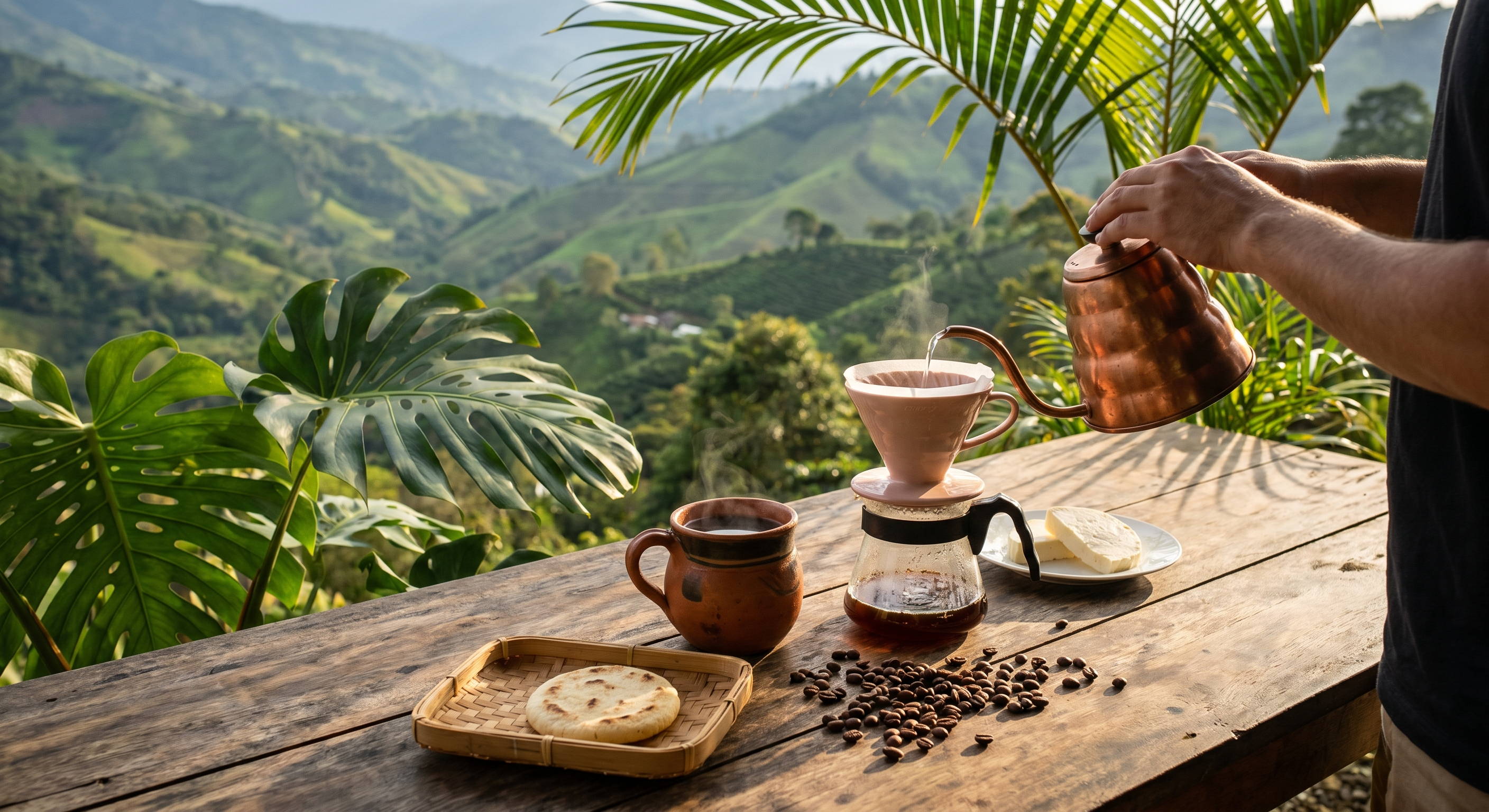 Colombian coffee culture in Medellín